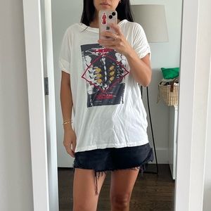 Allsaints white t shirt